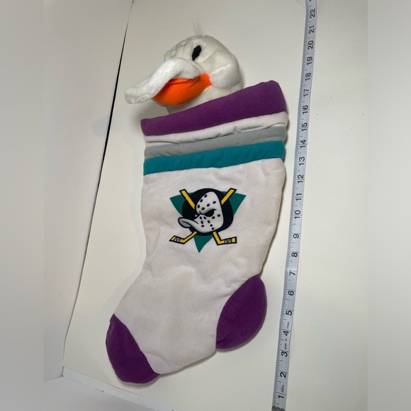 Vintage Mighty Ducks Plush Christmas Stocking - Picture 5 of 11